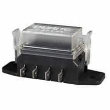 4 Way Side Entry Fuse Box for Blade Type Fuse-0-234-24