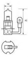 453 12V 55W H3 UV HALOGEN-7-004-53