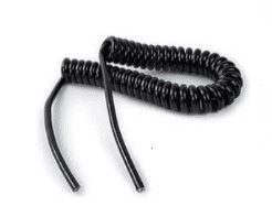 5 core COILED elastomeric cable (max. working length 3 mtrs)  ALT/EC501-1- 65