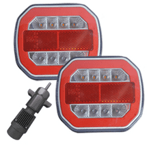 5 Function Wireless Magnetic Rear Combination Lamps - 12V     0-300-40