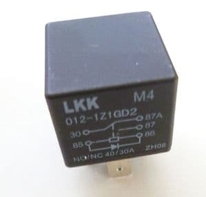 5 Pin automotive type 12volt 40 Amp relay with diode protection <br>ALT/RY18-1-02