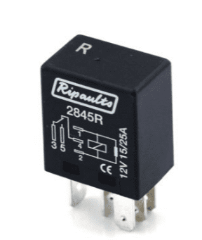 5 Pin automotive type 25Amp  12v MICRO relay  ALT/RY2845R/RE2290-09 (Resistor Protected)