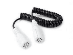 7 core COILED elastomeric cable fitted  with 2 x 24S connectors   ALT/EC707-1-01<br><br>