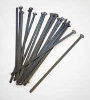 Alloy Cable Ties Black 8" - Pack of 25 ALT/WW81606L-1-82-CC17