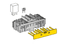 ALT/0101564  MINI BLADE FUSE & RELAY BOX  ACCEPTS 8 MINIBLADE  FUSES & 4 MICRO RELAYS