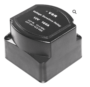 ALTEC 160 Amp 12 Volt Split Charge Relay Voltage Sensing ALT/VSR160CHP-1EA-107