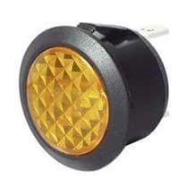 AMBER  LED WARNING LIGHT 12V     <br>ALT/SH14-02