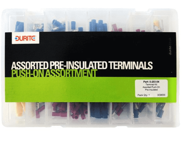 Assorted Pre-insulated Push-on Terminals-0-203-04