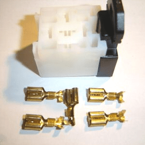 Automotive relay holder with terminals  ALT/RB5-1-01