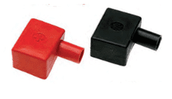 Cache-bornes De Batterie Rouge Et Noir - Protection Anti-corrosion Pour Voiture, Moto, OEM 192681/192682