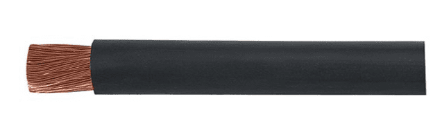 Black Copper Core Flexible PVC Starter Cable - 16mm² x 100m-4-978-01A