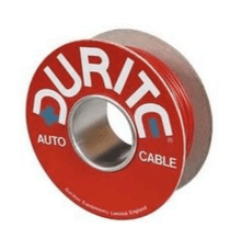 Black Single-Core PVC Auto Cable - 3mm&sup2; x 50m-0-945-01