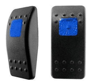 Blue Lens for Single-Illuminated Rocker Switch-0-795-92