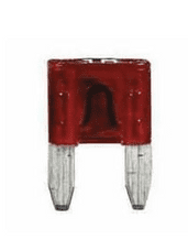 Blue Mini Blade Type Fuse - 15A-0-372-15
