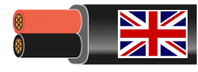 BRITISH MADE 2 x 3.00mm2.FLAT TWIN CABLE 33.00 Amp  ALT/TW02/08-01