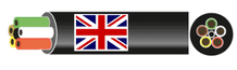 BRITISH MADE  5 CORE MULTICORE CABLE