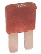 Brown Micro 2 Blade Type Fuse - 7.5A-1-376-67