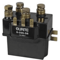 Bulkhead Change Over/Reversing Solenoid - 100A at 12V-0-335-58
