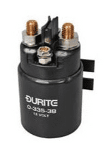 Bulkhead Make and Break Solenoid - 150A Continuous at 24V-0-335-39