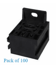 Bulkhead Socket for Flasher Units and Mini Relays-3-729-00