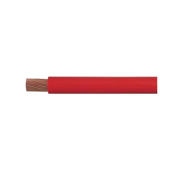 Cable Starter Flexible 196/0 40mm Red PVC 10M 0-981-15F