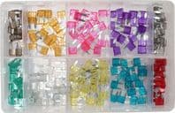 Car MINI BLADE type fuses (ATM) Assorted Box of 200 Pieces  ALT/AT8