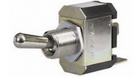 Change Over or On/Off Toggle Switch with Metal Lever - 10A at 28V-0-658-01