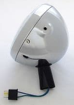 Chrome complete headlamp 7\" side ALT/WW50210-1-82