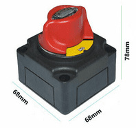 DAS VOLT Marine Battery Isolator Switch - 300A DAS/SW-ARL127-1EA-51-RK3SH2