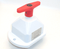 DAS-VOLT Marine Double Pole Battery Isolator with Fixed Key - 250A 24V     0-605-26