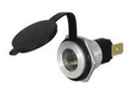 DIN POWER SOCKET WITH CAP - 16A   0-601-19