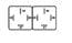 Dual 4 Pin 12 Volt 30 Amp relays in one housingALT/RY2020-1-09