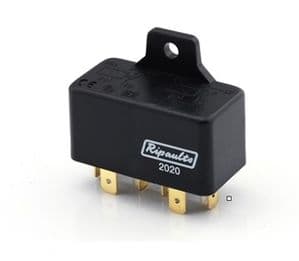 Dual 4 Pin 12 Volt 30 Amp relays in one housingALT/RY2020-1-09