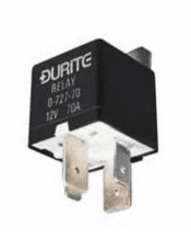 DURITE 12V Mini Heavy Duty Make/Break Relay - 70A     0-727-70