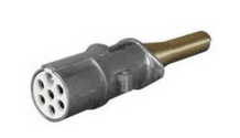 DURITE 24V 7 Pin Alloy Trailer Socket - ISO 3731(24S) 0-477-99