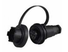 DURITE 3 Pin Waterproof In-Line Plastic Trailing Socket - 10A 0-463-19