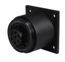 DURITE 3 Pin Waterproof Plastic Bulkhead Socket - 10A  0-463-69