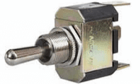 DURITE  3 Way Momentary On/Off/Momentary On Toggle Switch with Metal Lever 0-496-00