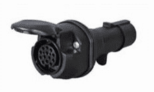 DURITE 7 Pin 24V to 13 Pin 12V Trailer Lighting Adaptor  0-477-13