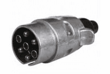 DURITE 7 Pin Metal Caravan Plug - 12V ISO 1724-0-692-16