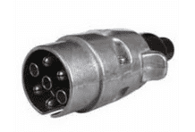 DURITE 7 Pin Metal Caravan Plug - 12V ISO 1724-5-692-16