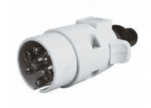 DURITE 7 Pin Plastic Caravan Plug - 12V ISO 3732  0-693-66