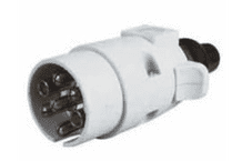 DURITE 7 Pin Plastic Caravan Plug - 12V ISO 3732 5-693-66