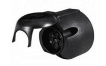 DURITE 7 Pin Plastic Caravan Socket - 12V ISO 1724-0-693-19