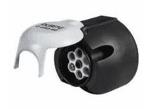 DURITE 7 Pin Plastic Caravan Socket - 12V ISO 3732   5-693-69