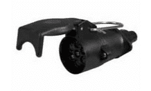 DURITE 7 Pin Plastic Trailing Caravan Socket - 12V 0-693-90