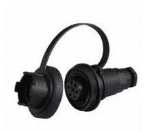 DURITE 7 Pin Waterproof In-Line Plastic Trailing Socket - 3A 0-465-19