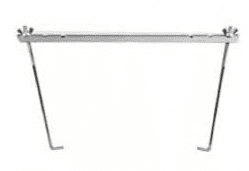 DURITE  Battery Hold-Down Clamp - Plated Steel with Wing Nuts-0-087-75