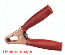 DURITE Black Copper Crocodile Clip - 200A 0-153-51