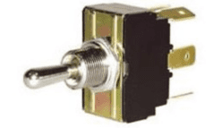 DURITE Change Over or On/Off Double-Pole Switch with Metal Lever - 10A ...